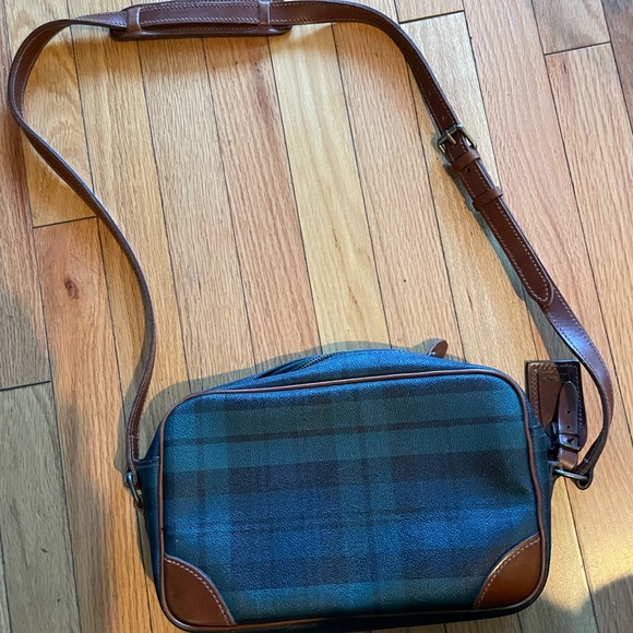 Ralph Lauren Bags Ralph Lauren Black Watch Plaid Cross Body Bag